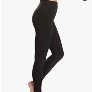 SPANX Leggings for Women Look at Me Now Seamless Black Leggings Booty Boost
